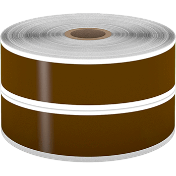 Premium Brown Vinyl 25mm | 2-T1-3012 DuraLabel