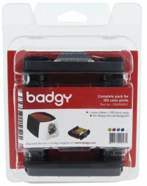 Color Ribbon for 100 Prints for Badgy - Industrial Labelling supplies