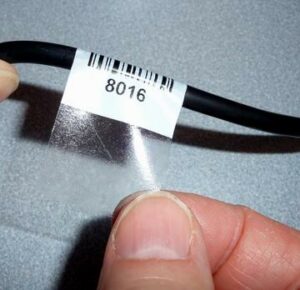 Self-Laminating Cable Labels