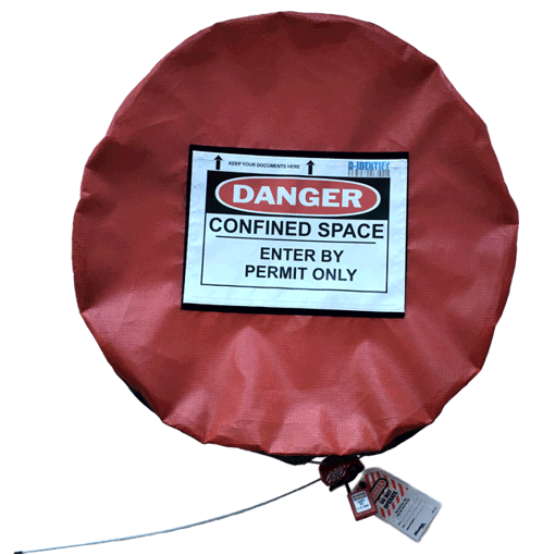 Lockable confined space cover (L) - manhole cover