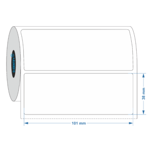 Inkjet Label 101x38mm