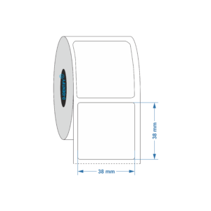 inkjet label 38x38mm