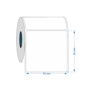 inkjet label 63x63mm