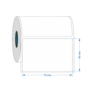 inkjet label 76x50mm
