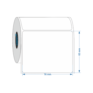 inkjet label 76x63mm