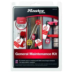 Master Lock Maintenance Lockout Kit | MAINT KIT-EN