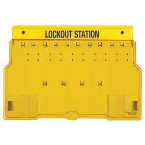 1483B Lockout Padlock Station - Master Lock - 10 locks
