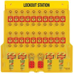 Lockout Padlock Station 1484BP410 | Master Lock