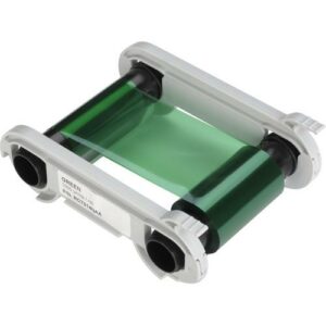 GREEN Standard Monochrome Ribbon - 1000 prints / roll - Industrial Labelling supplies