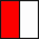 Rot/Weiß