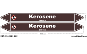 Kerosene Pipe Marking – European Industrial Style