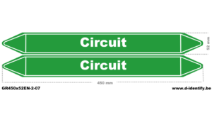 Circuit Pipe Marking | Industrial Pipeline Identification