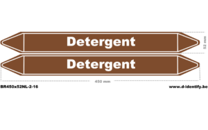 Leidingmarkering detergent – NBN T 69-004