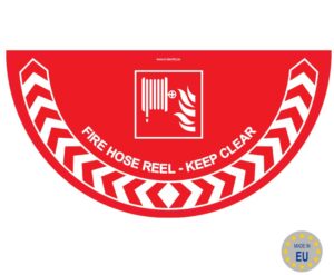 Fire hose reel - Keep clear 700x350mm