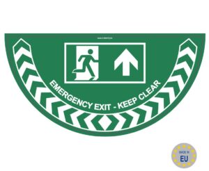 EMERGENCY EXIT -KEEP CLEAR