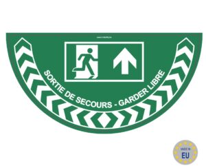 SORTIE DE SECOURS - GARDER LIBRE (2)