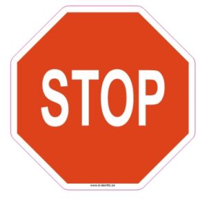 Marquage au sol Octogone - STOP