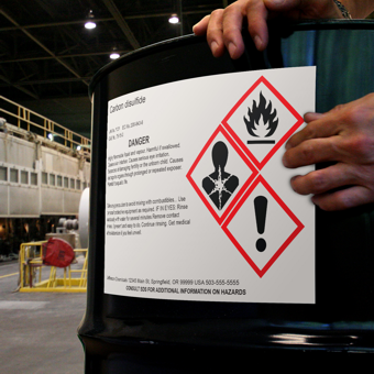 CLP-GHS Chemische etiketten