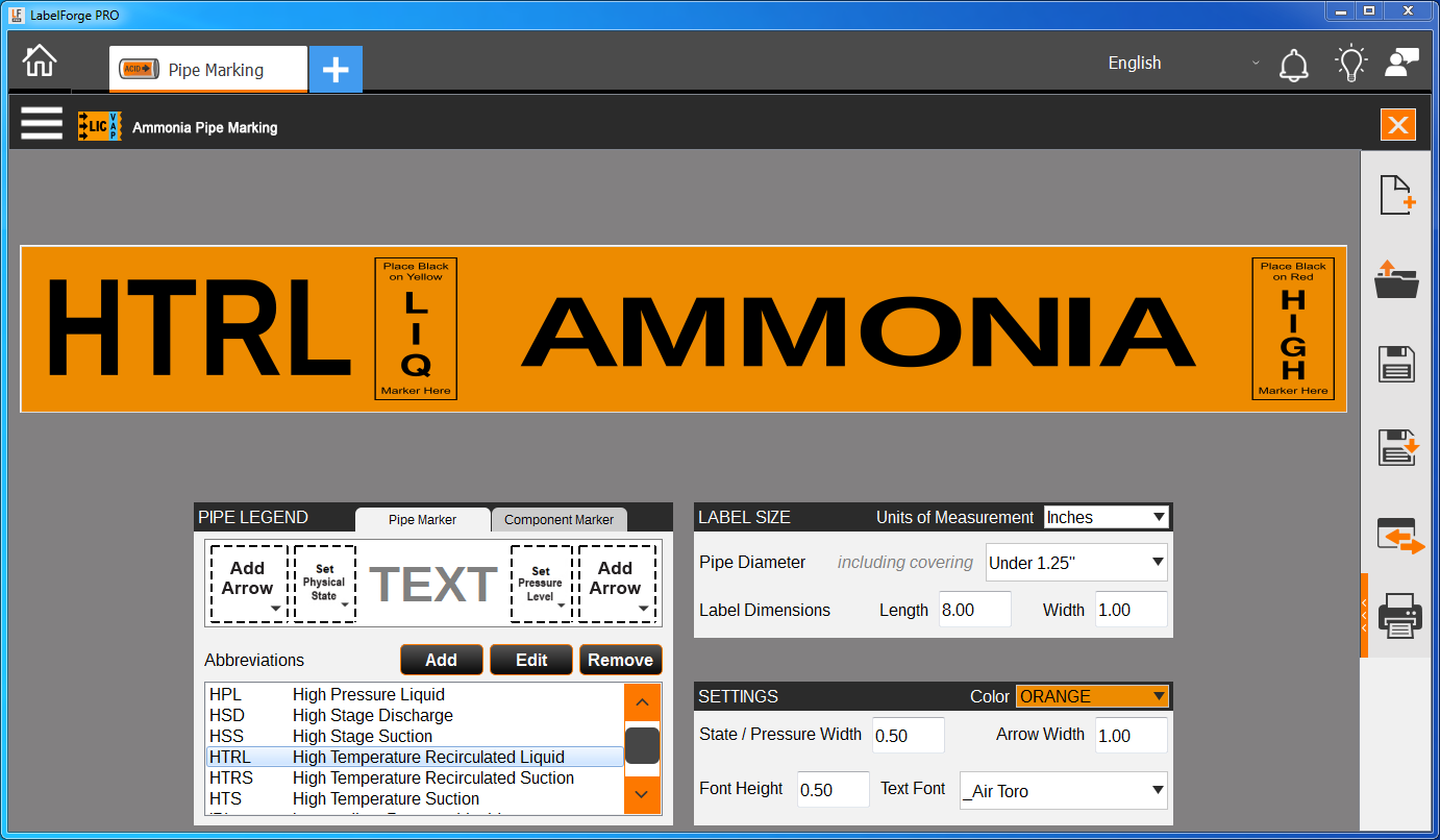 Labelforge Pro - Module Pipimarking