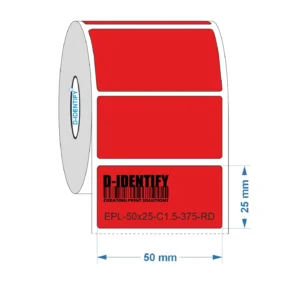 Engraving plate label 50mm x 25mm - Green