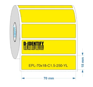 Engraving plate label 70mm x 18mm - Green